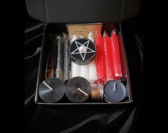 Spell Candle Kit - Satanic Ritual & Witchcraft