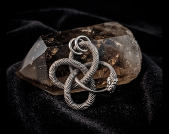 Ouroboros Serpent Pendan - Satanic Witchcraft Occult & Magic Necklace