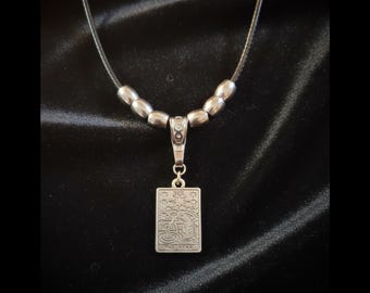 The Star Tarot Necklace Witchcraft Occult Goth Pendant