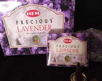 HEM Precious Lavender Incense For Witchcraft Rituals
