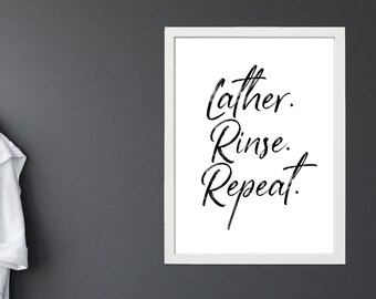 Lather Rinse Repeat Etsy