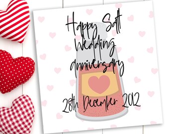 Salt Anniversary Etsy