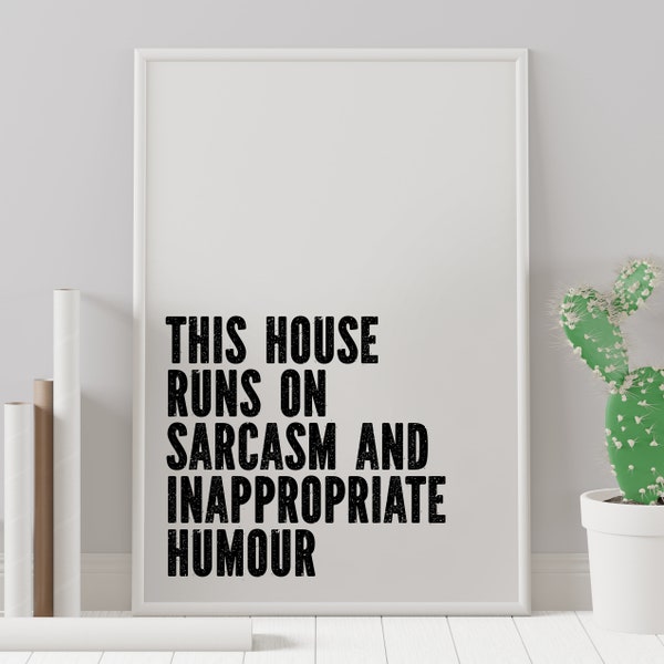 Funny Wall Art Etsy