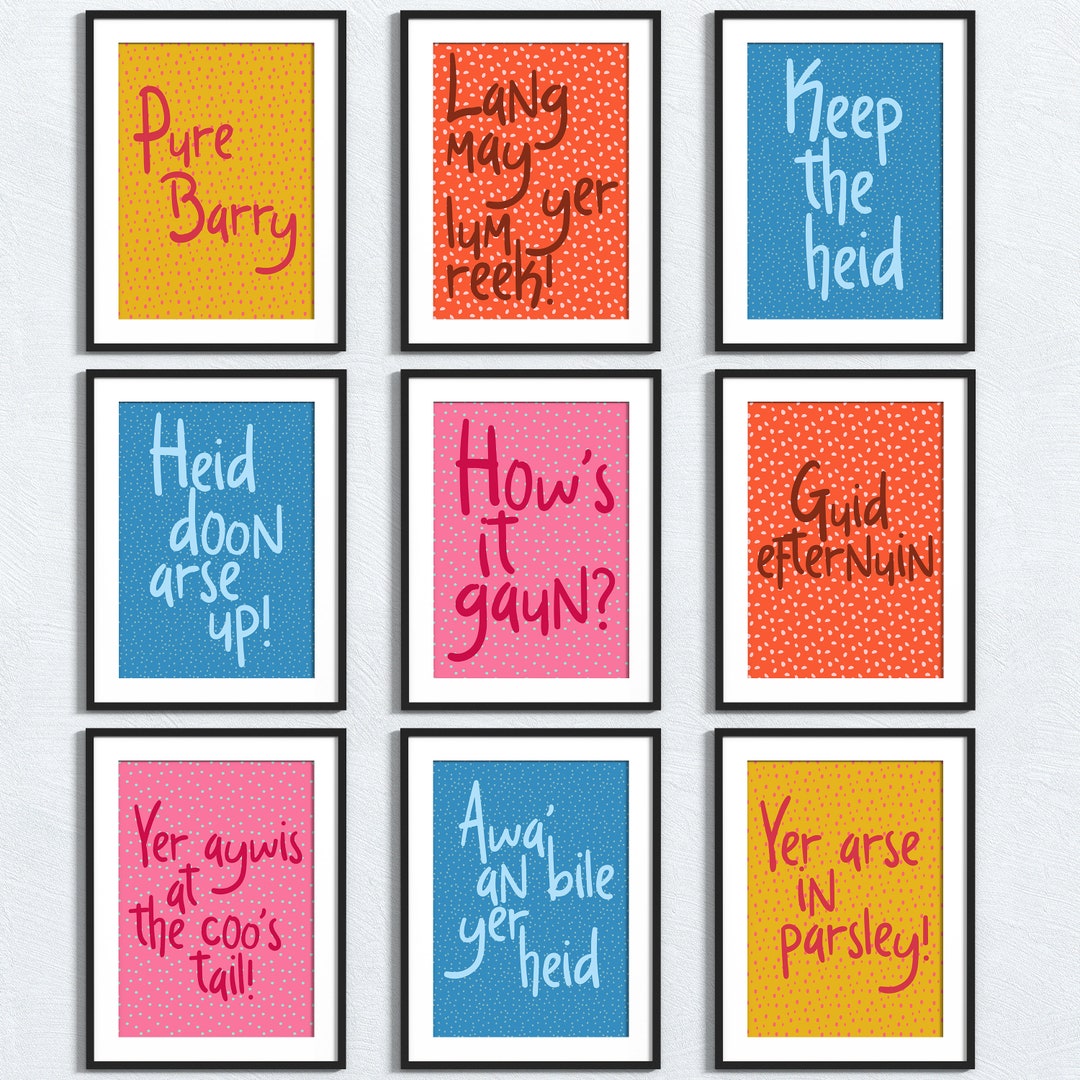 Scottish, Scots, Scotland, Glasgow, Edinburgh, Highlands Dialect