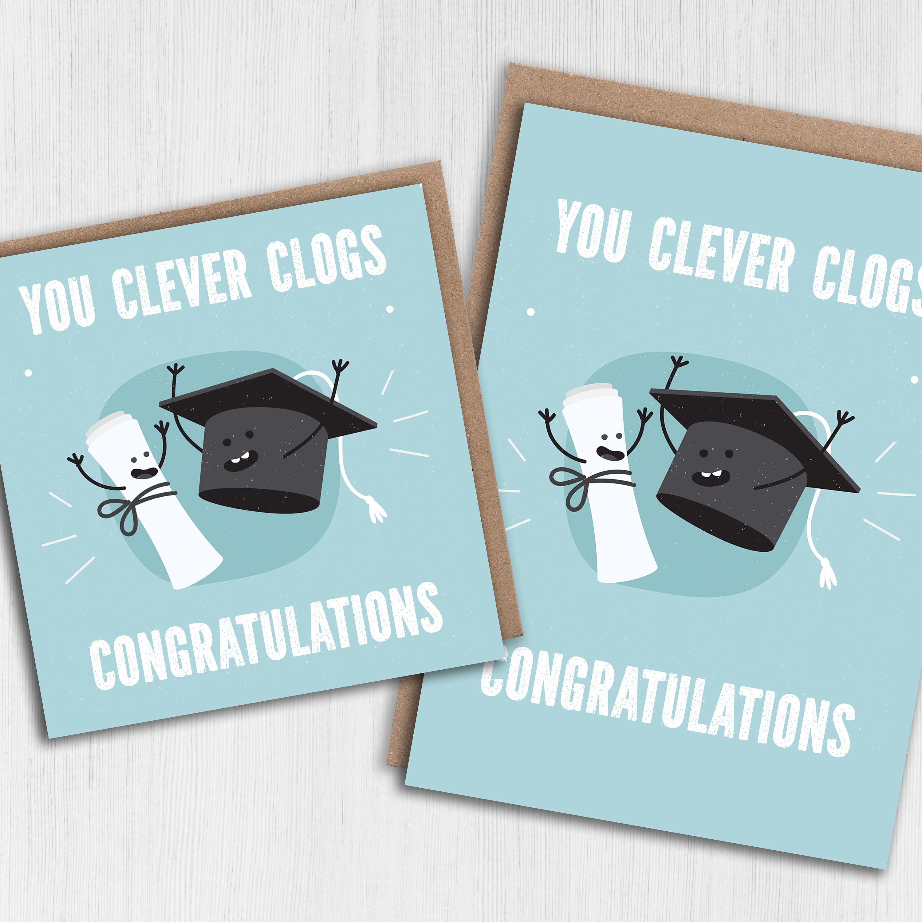 Paper & Party Supplies BR2005 Congratulations New Job Card Graduation