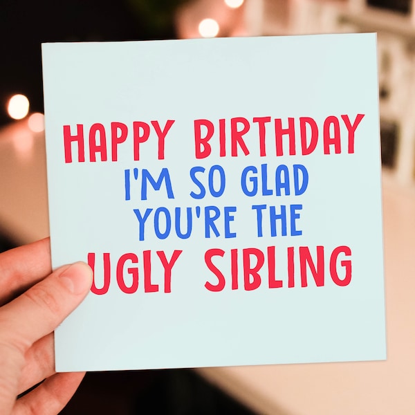 Good Bad Ugly Birthday Card - Etsy