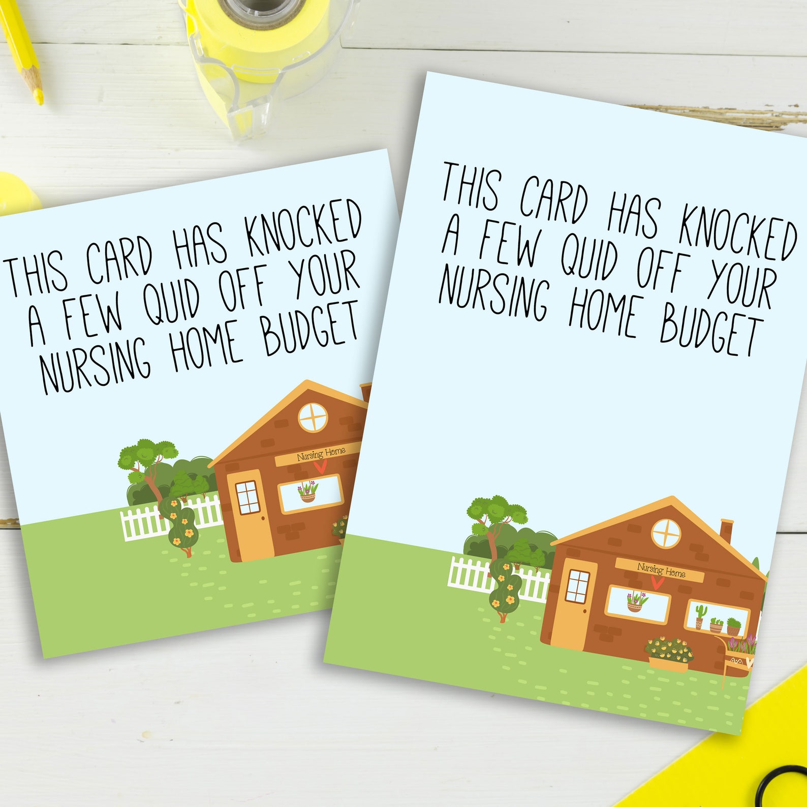 Funny old age/pensioner/old man/old lady/old person birthday | Etsy