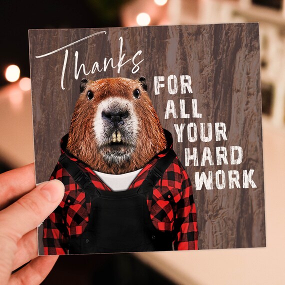 Thanks For All Your Hard Work