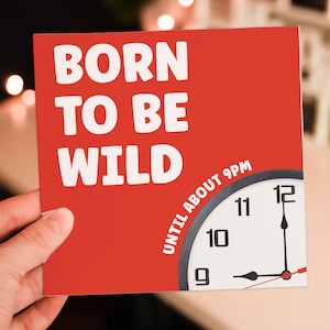 Tarjeta de cumpleaños divertida y atrevida para adultos mayores, amigos, compañeros, millennials, generación X (tamaño A6/A5/A4/cuadrado 6x6").