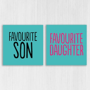 Tarjeta de cumpleaños divertida, atrevida y sarcástica para hijo o hija favoritos, para hija adulta favorita, hijo, de mamá, madre, papá, padre, padres