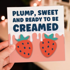 Tarjeta de San Valentín grosera, ofensiva y regordeta, dulce y lista para ser cremada para esposa, esposo, novia, novio (tamaño A6/A5/A4/cuadrado 6x6")