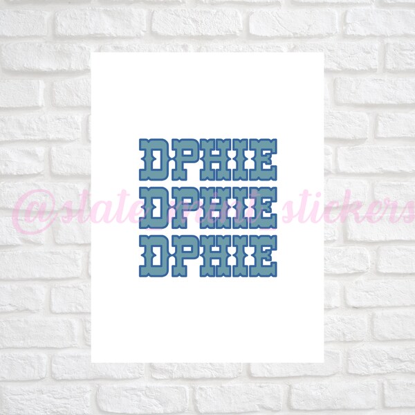 Delta Phi Epsilon - Etsy