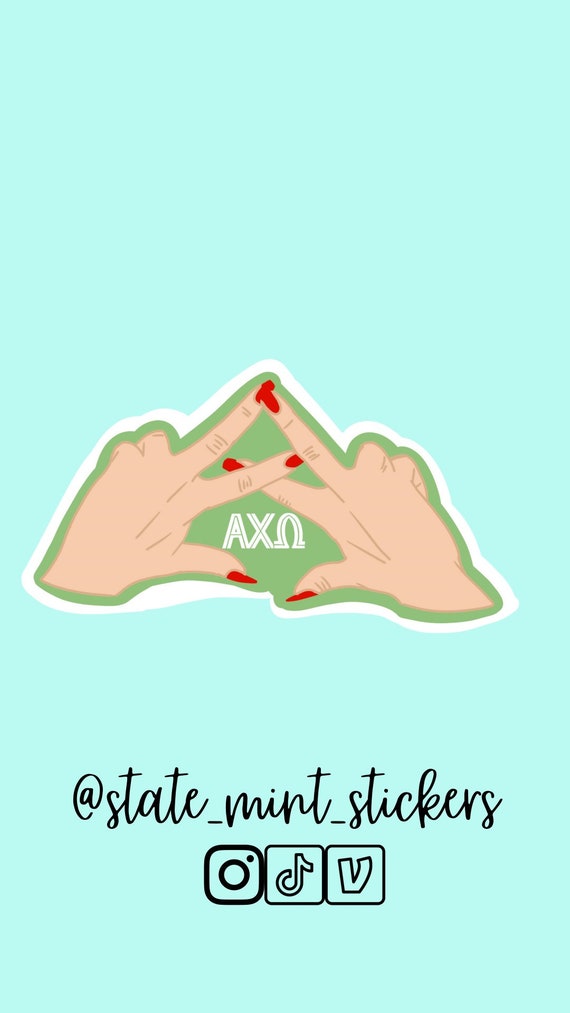 Alpha Xi Delta Hand Sign