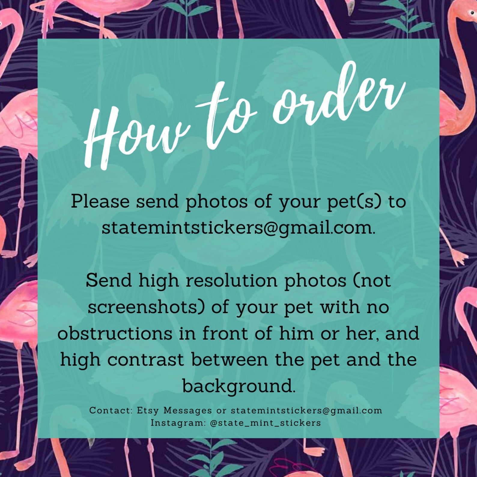 Custom Pet Stickers Stick Your Best Friend Anywhere / Decal Etsy