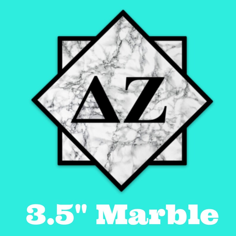Delta Zeta Sorority Stickers Bulk Order PERFECT for BID DAY Etsy