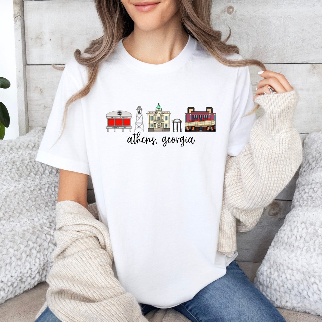 Athens Classic City Tee Comfort Colors Short Sleeve Tee Athens