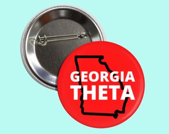 Custom Sorority State Buttons | Football Game Buttons | Sorority Buttons | Custom Team | Custom Sorority Buttons | Custom Pins