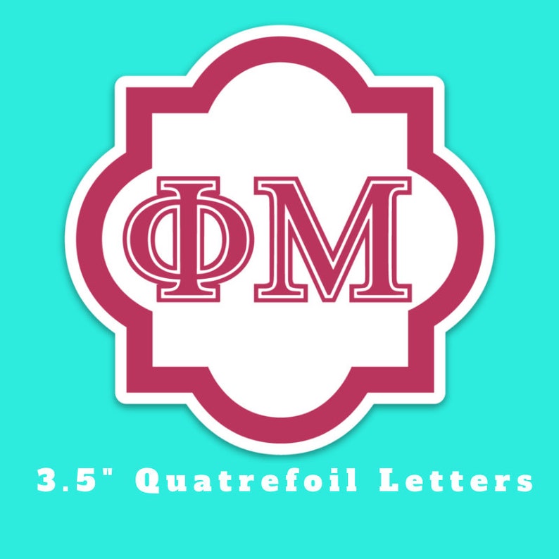 Phi Mu Sorority Stickers Bulk Order PERFECT for BID DAY Etsy