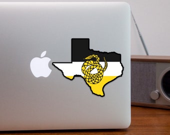 Sigma Nu Fraternity Texas State-Shaped Sticker