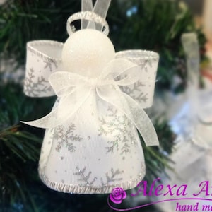 Beautiful Christmas angels, Little angels, Christmas angels for home decor Angels for Christmas tree, Christmas angels White Christmas angel