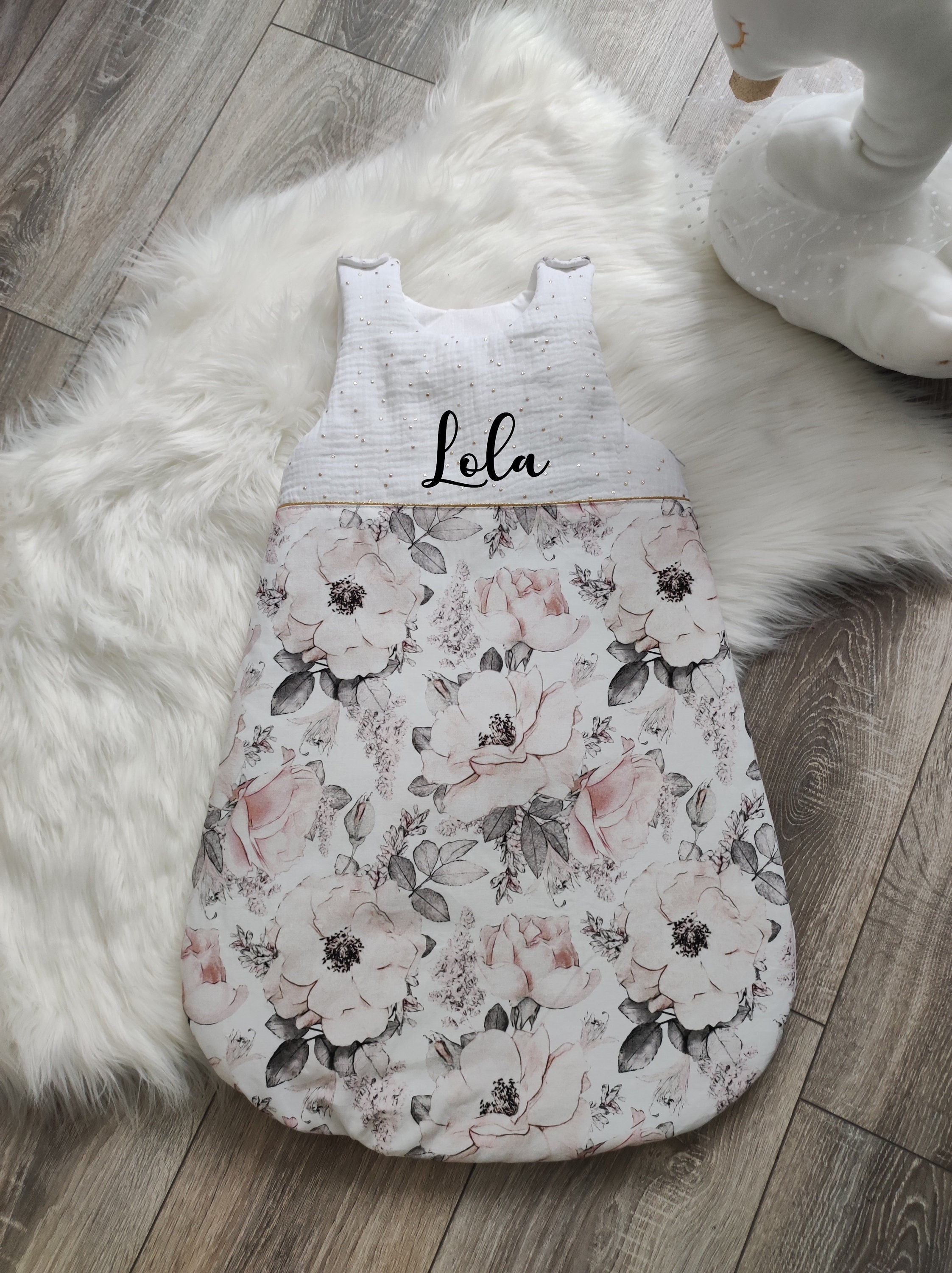 Gigoteuse Personnalisée/ Turbulette/ Gigoteuse Hiver/ Été/ Bébé/ Gigoteuse/Nid d'ange