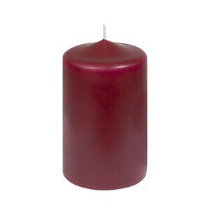 Pillar candles Burgundy 120 x Ø 70 mm