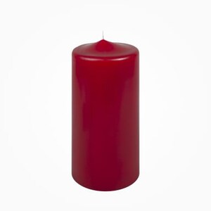 Pillar candles Burgundy 200 x Ø 100 mm