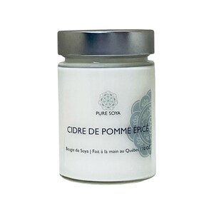 Spiced Apple Cider Scented Soy Wax Candle