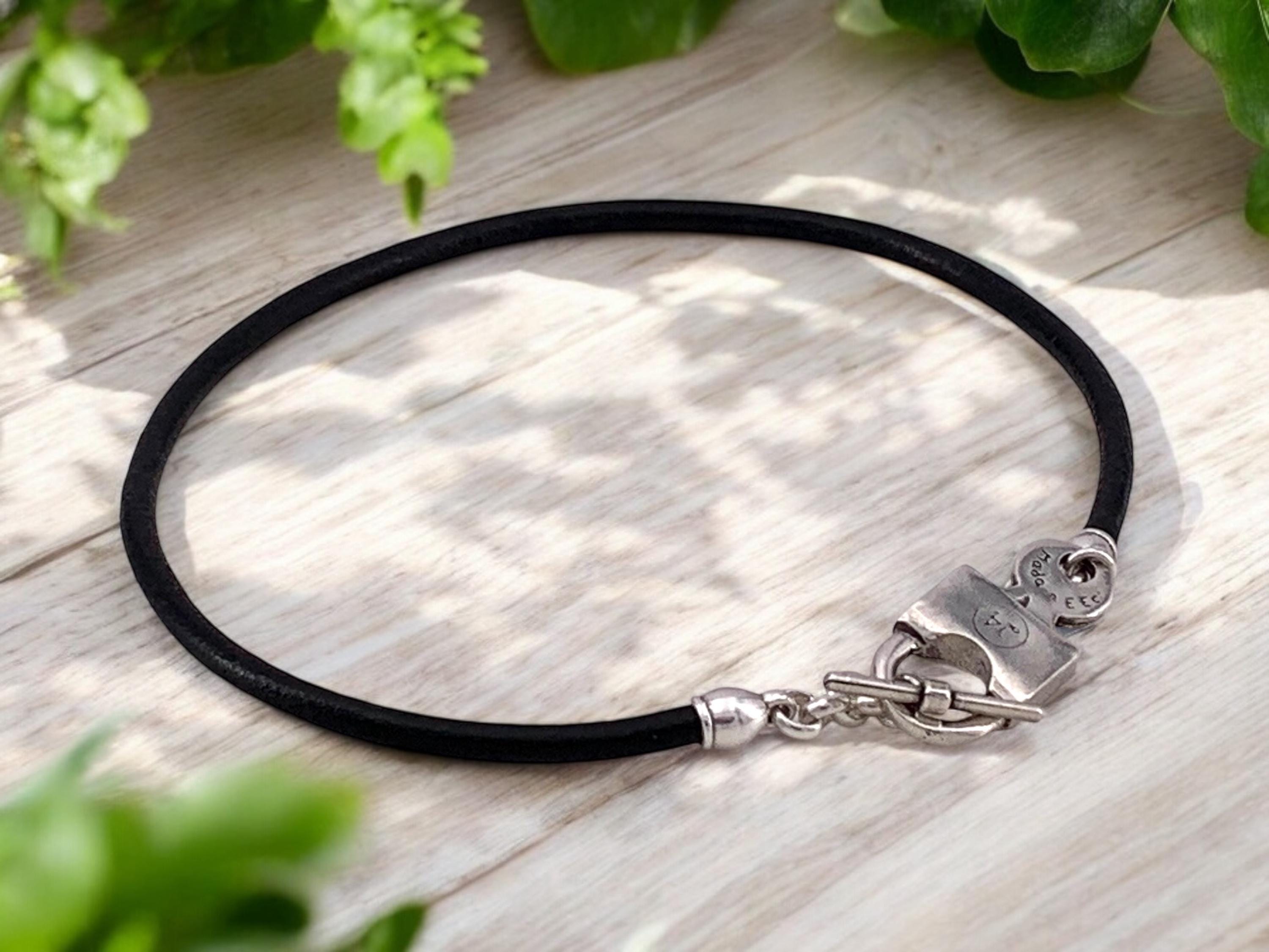 GARA ガラ LEATHER PADROCK CHOKER シドチェーン｜ファッション