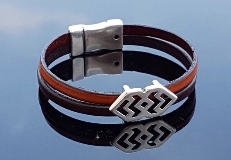 boho bracelet Zamak Spanish Jewelry wrap bracelet Unisex Bracelet silver bracelet woman bracelet man bracelet leather bracelet