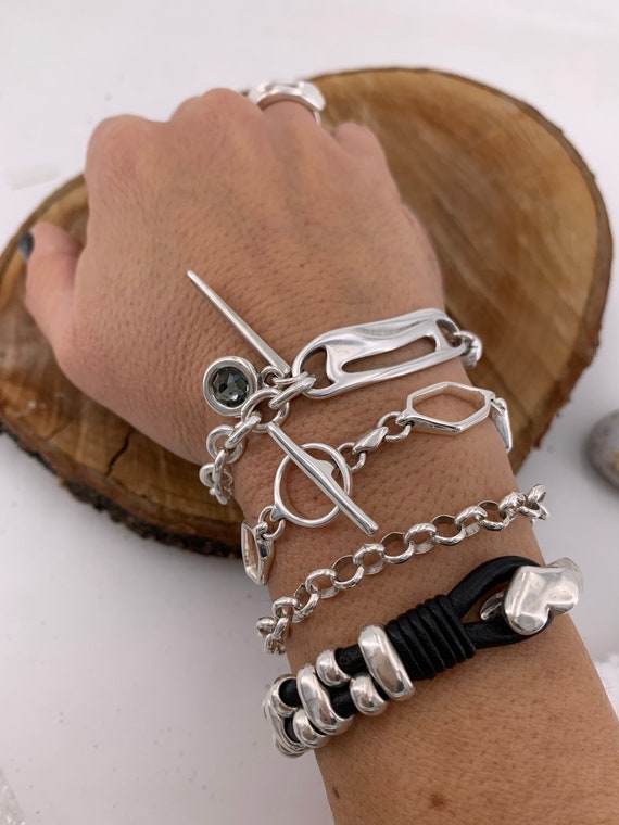 Big Little Set of 2 Bracelets, Big Little Gift for Greek Sorority -  Handstamped Aluminum Cuff Bracelet, Set of two (one Big, one Little) — Ann  Peden Jewelry