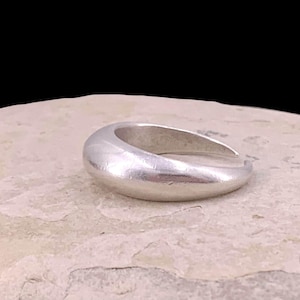 Chunky silver ring, dome ring, bold silver ring, statement silver ring, bulky wide ring, bohemian  ring, uno de 50 style, gift for women