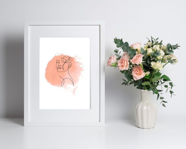 Printable Minimalist Wall Art Set of 3, Abstract Art Gallery Wall Set