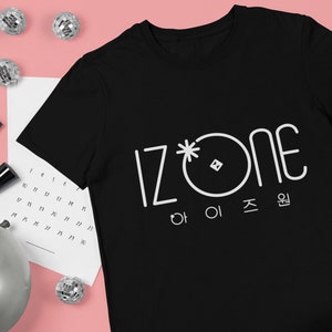 Izone Kpop T Shirt Unisex Tee Wiz*one Fan Produce 48 AKB48 Gift