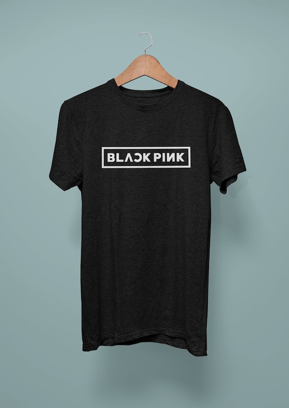 Blackpink Logo Kpop T Shirt Unisex Tee Kpop Fan Blink YG