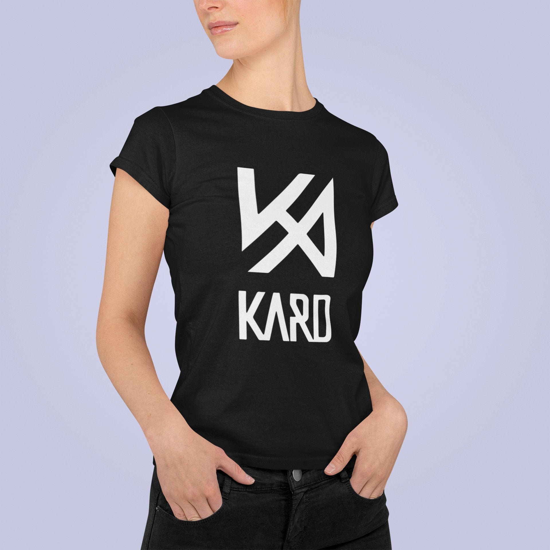 Kard Logo Kpop T Shirt Unisex Tee Kpop Fan Hidden Kard Music Etsy UK