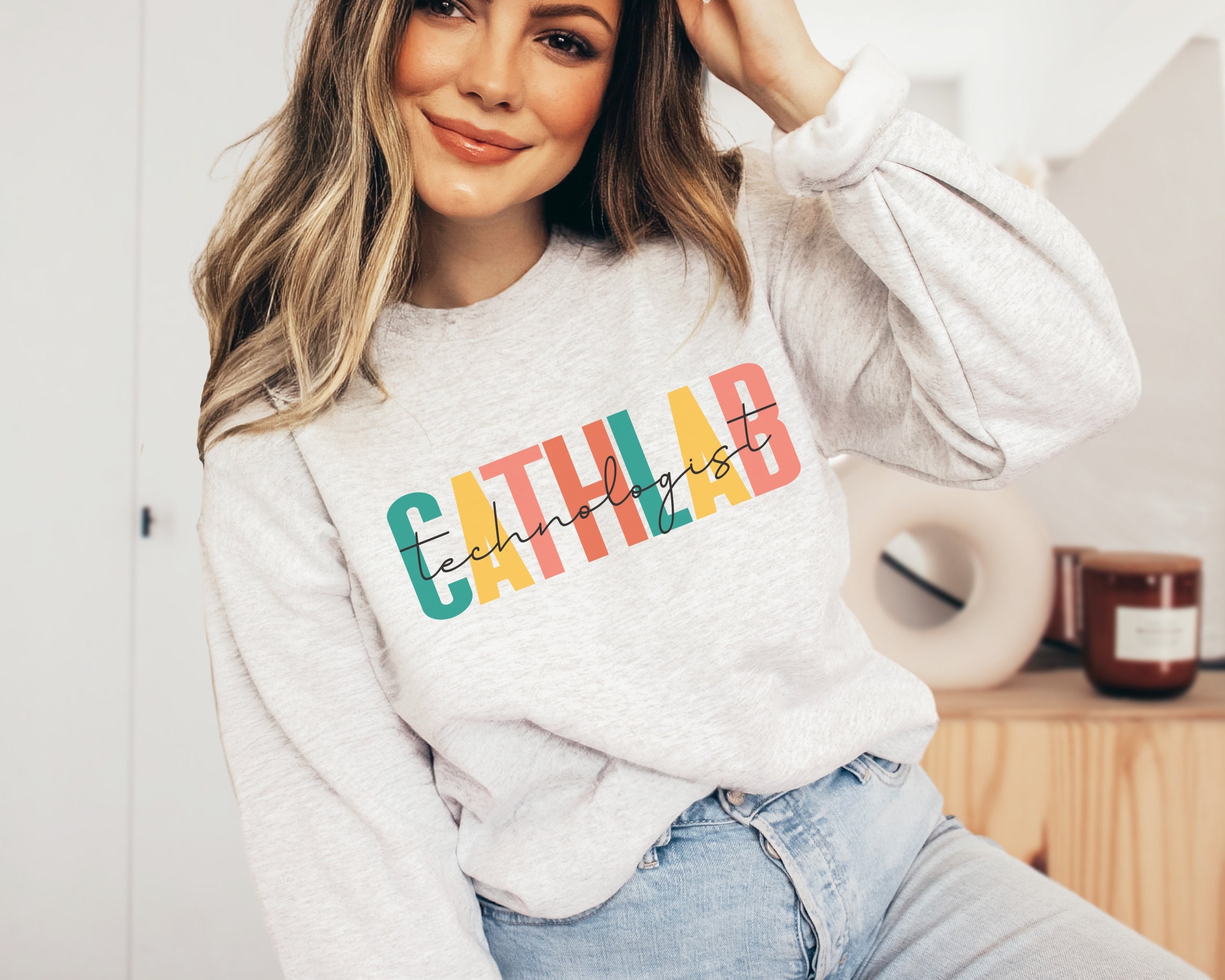 Cath Lab Technologist Sweatshirt Cath Lab Techs Gift IR - Etsy