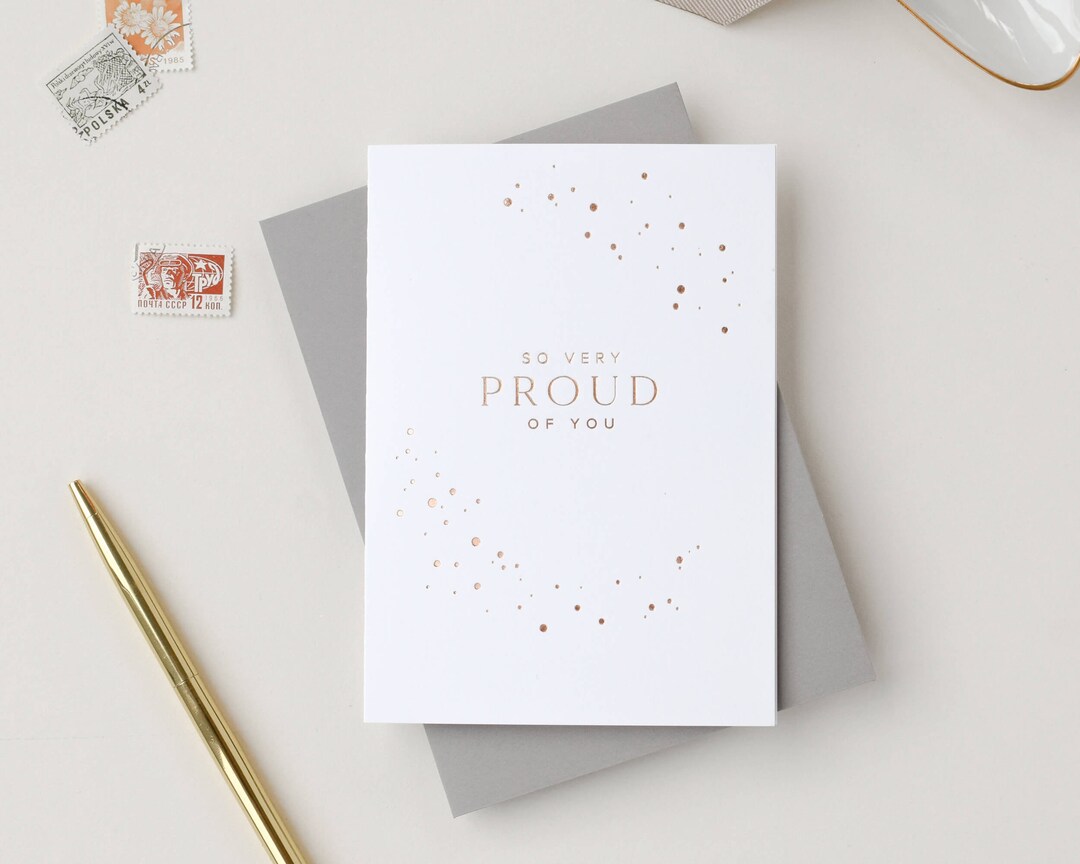 So Proud of You Exam Results Card, Congratulations Card, Well Done Card ...