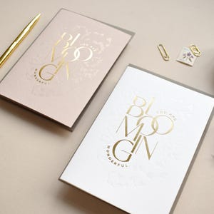 You Are Blooming Wonderful Thank You Card for her, Card for best friend, Card for Mum