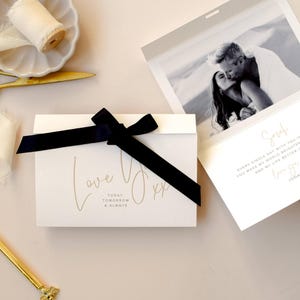 Personalised Love You Photo Card for Boyfriend, Girlfriend, Husband, Wife