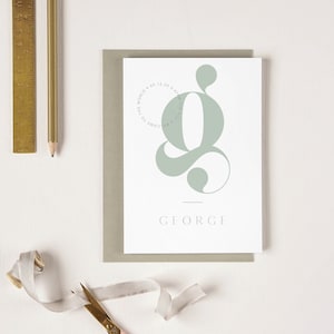 Carte de naissance, carte de bébé fille, carte de bébé garçon, carte de baptême, carte de naissance avec prénom, carte de naissance personnalisée