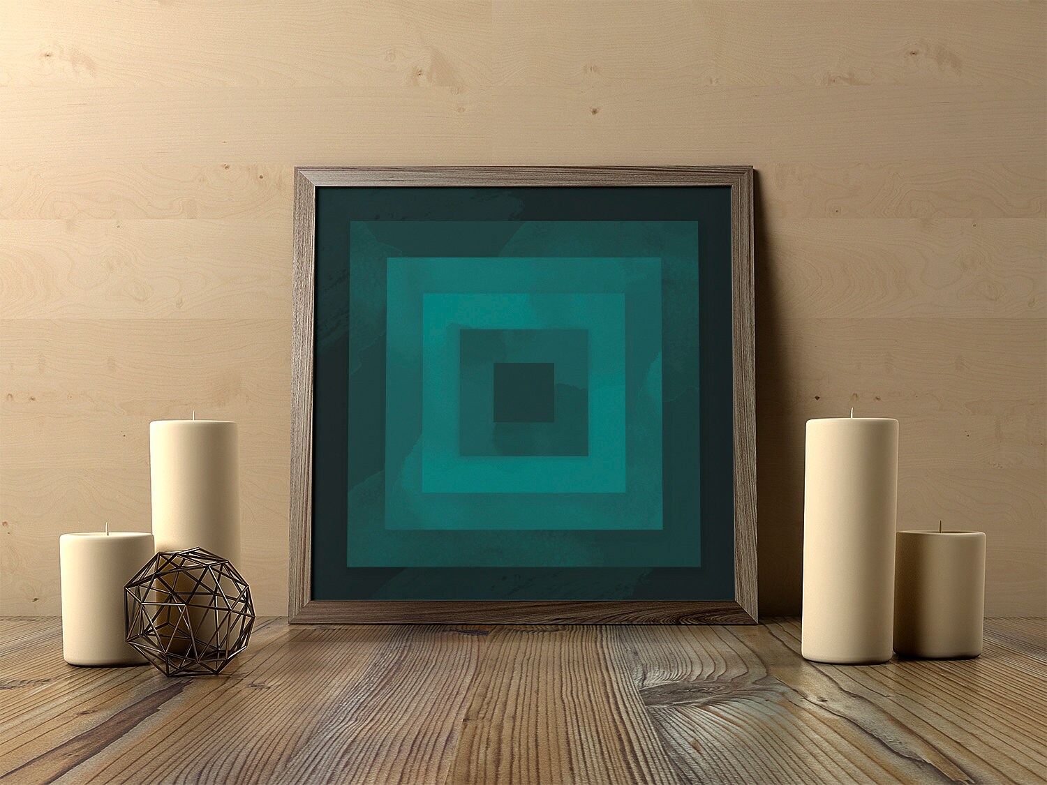Emerald green decor Printable wall art Abstract art print Etsy