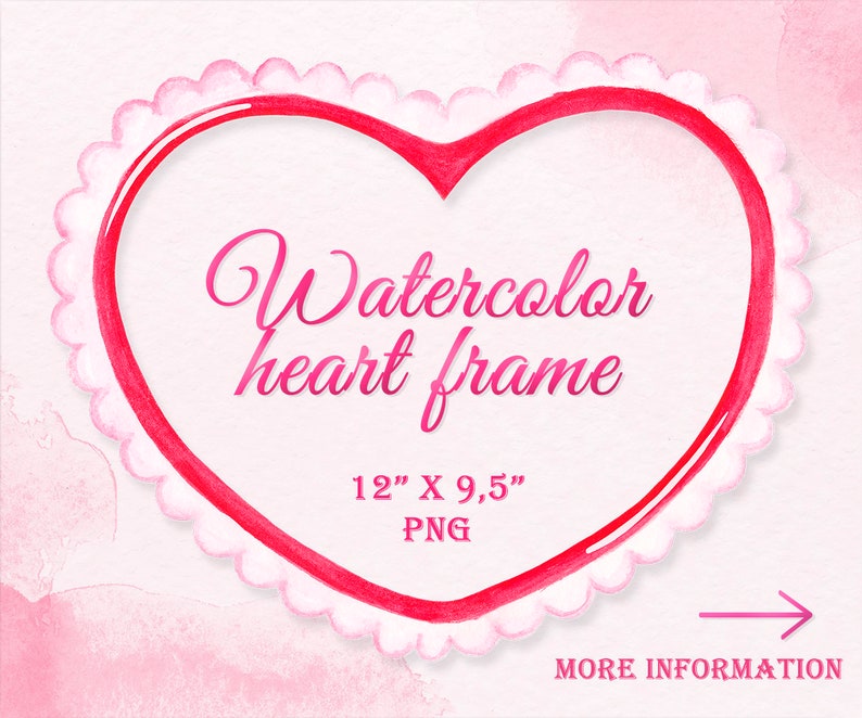 Heart Frame Clipart Love Valentine S Day