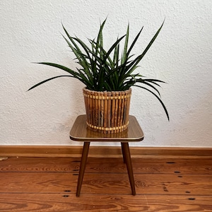 Mid Century 50s 60s flower stool.