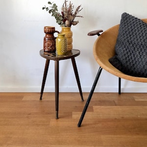 Mid Century 50s, 60s flower stool.
