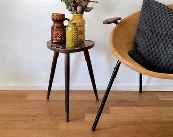 Mid Century 50s, 60s flower stool.