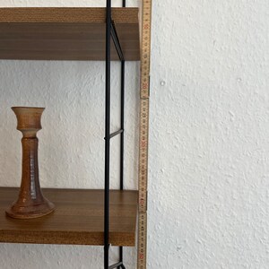 60s wall shelf in string design. image 4