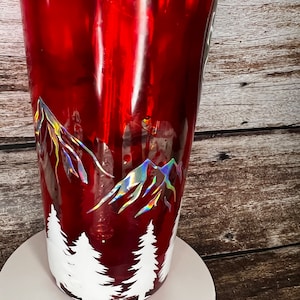 Vampire wedding blood drip tumbler