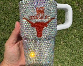 Texas Orange 20oz Stanley with Handle