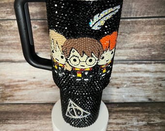 Vaso Stanley con adornos de Wizard Kids